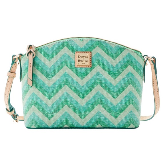 Dooney & Bourke Chevron Suki Crossbody Bag - Picture 2 of 7